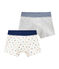 Set van 2 boxers voor jongens variante 1