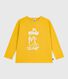 Katoenen T-shirt met lange mouwen en print voor kinderen