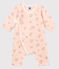 Dors bien bébé fille en tubique rose FLEUR+FONTAINE/bleu MULTICO