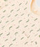 Lang pakje van fleece voor baby's wit AVALANCHE/ MULTICO