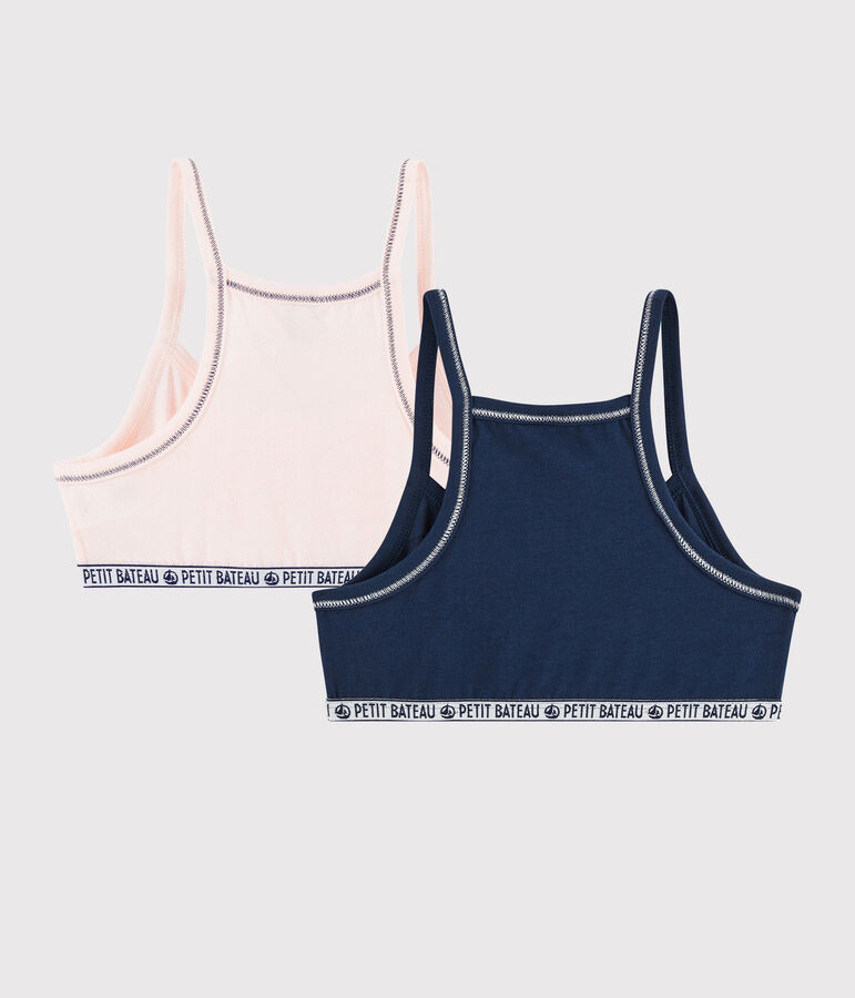 Set van 2 sportbrassi&egrave;res voor meisjes multicouleur