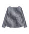 Grafische marinière vrouwen blauw SMOKING/beige COQUILLE