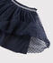 Rok van tule meisjes kinderen blauw SMOKING