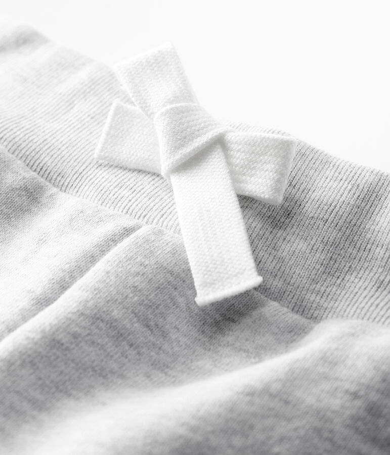 Pantalon en molleton b&eacute;b&eacute; fille/ b&eacute;b&eacute; gar&ccedil;on gris POUSSIERE CHINE