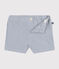 Seersucker short voor baby's GAULOISE/ MARSHMALLOW