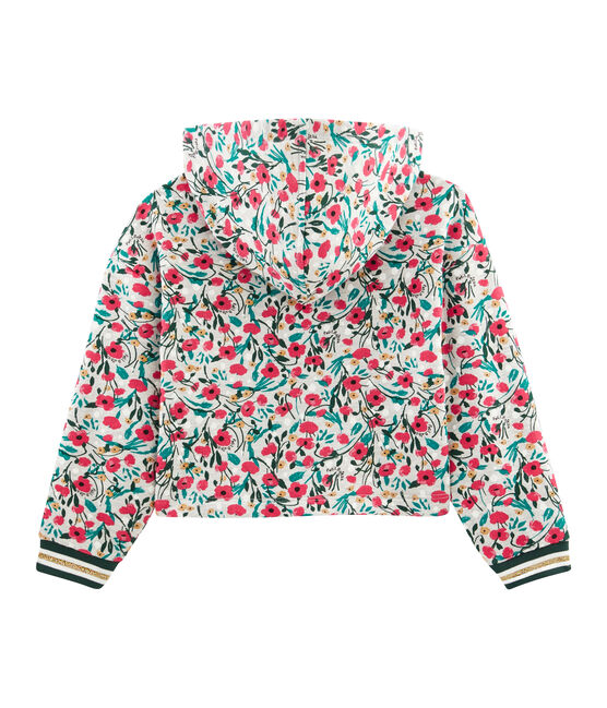 Sweatshirt meisjes grijs BELUGA/wit MULTICO