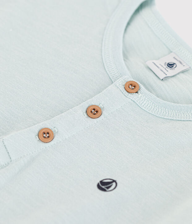 Katoenen T-shirt met korte mouwen voor jongens groen