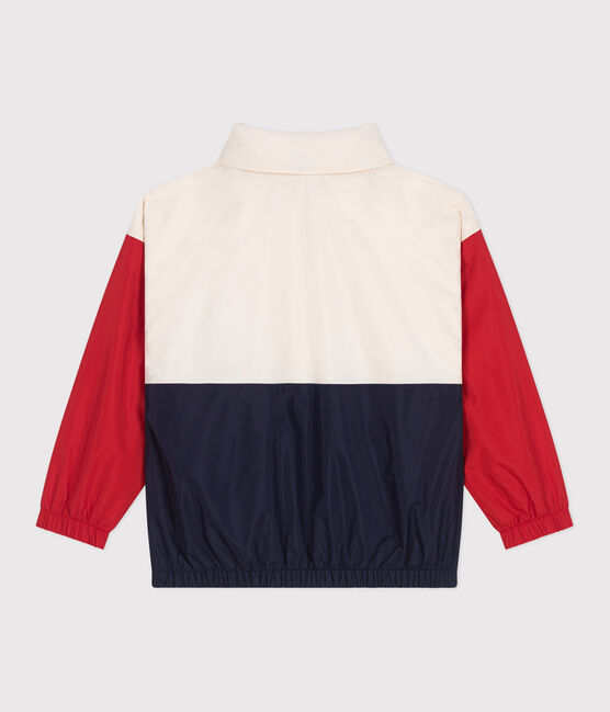 Coupe-vent enfant avec capuche rétractable blanc AVALANCHE/ MULTICO