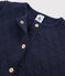 Vest van tubic voor meisjes blauw SMOKING