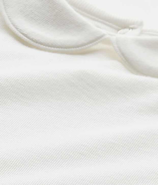 Body b&eacute;b&eacute; fille &agrave; col blanc