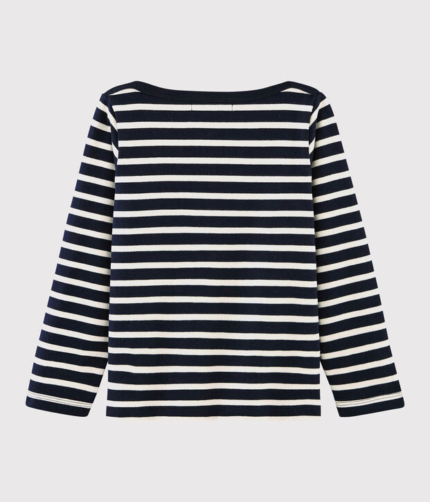 Jersey marini&egrave;re voor meisjes - jongens blauw/wit