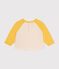 Sweatshirt van dunne fleece voor baby's geel AVALANCHE/ NECTAR