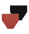 Lot de 2 culottes taille haute femme Variante 2 PACK