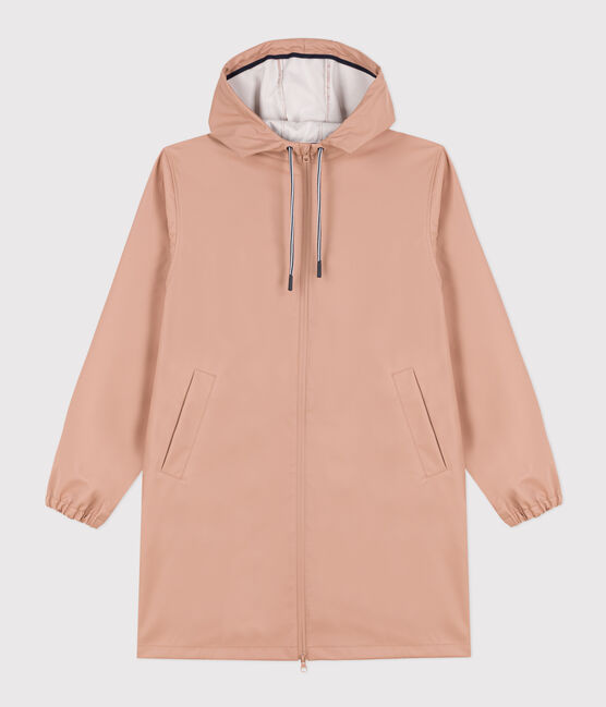 Lange en lichte oliejas van gerecycleerd materiaal voor dames en heren beige VINTAGE