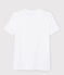 T-shirt met korte mouwen Heren. wit ECUME