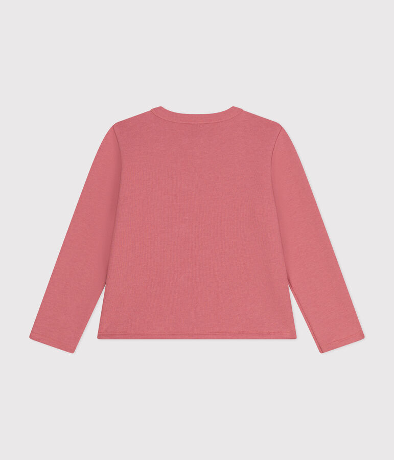 Cardigan en molleton enfant fille rose
