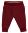 Glitterbroek in molton voor babymeisjes rood OGRE/geel DORE