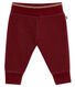 Glitterbroek in molton voor babymeisjes