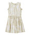 Robe fille sans manches imprimée blanc MARSHMALLOW/blanc MULTICO