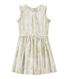 Robe fille sans manches imprimée