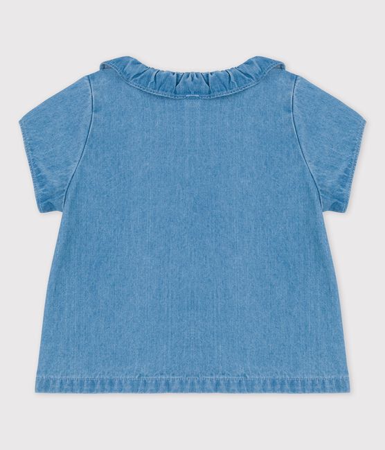 Blouse en denim léger bio bébé bleu DENIM CLAIR