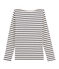 Marineshirt voor dames beige COQUILLE/blauw SMOKING