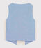 Mouwloos vest jongen beige BEIGE/wit MARSHMALLOW