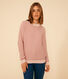 Pull rayé en coton femme