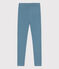 Meisjeslegging in jersey/elasthan blauw ROVER