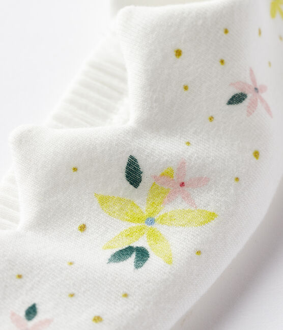 Kroon van ribstof voor meisjes wit MARSHMALLOW