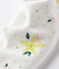 Kroon van ribstof voor meisjes wit MARSHMALLOW