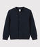 Cardigan en tubique matelassé enfant garçon bleu SMOKING