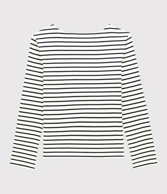Marinetrui voor dames wit MARSHMALLOW/blauw SMOKING