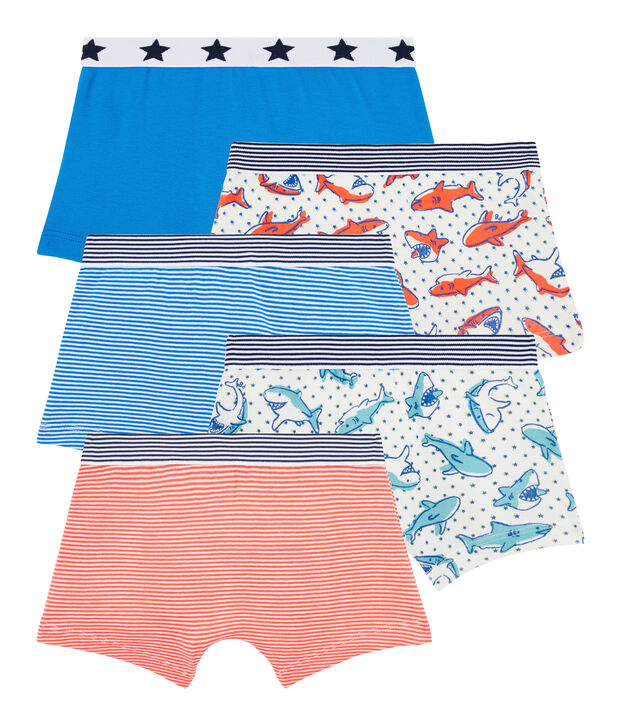 Set van 5 boxershorts voor jongens multicouleur