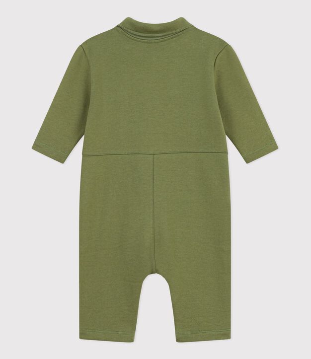 Lang pakje van effen katoen voor baby's OLIVINE