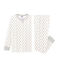 Jongenspyjama van tubic wit MARSHMALLOW/wit MULTICO