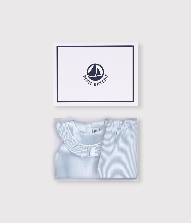 Ensemble cadeau b&eacute;b&eacute; en coton : ensemble 2 pi&egrave;ces multicouleur