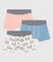 Set van 3 katoenen trekkerboxers voor jongens variante 1