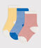 Lot de 3 paires de chaussettes bébé variante 1