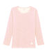 Tee-shirt manches longues enfant en laine et coton