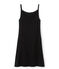 Chemise à bretelles femme coton/laine/soie zwart NOIR