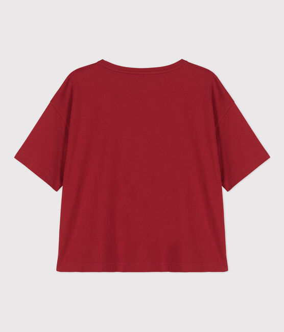 T-shirt voor dames, De Boxy, in katoen STOP