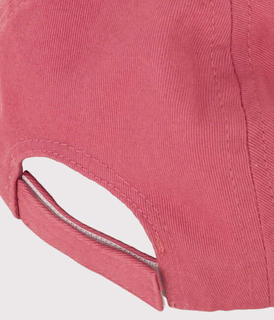 Casquette Petit Bateau Family en serge craquante bébé rose PAPI