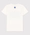 T-shirt en coton uni  blanc MARSHMALLOW