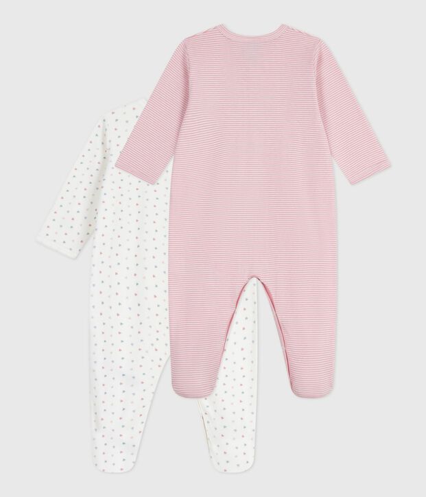 Lot de pyjamas b&eacute;b&eacute; en coton imprim&eacute; multicouleur