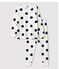 Pyjama imprimé graphique en coton enfant blanc MARSHMALLOW/bleu MEDIEVAL