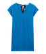 Robe manches courtes femme en lin