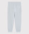 Molton joggingbroek voor jongens grijs POUSSIERE CHINE