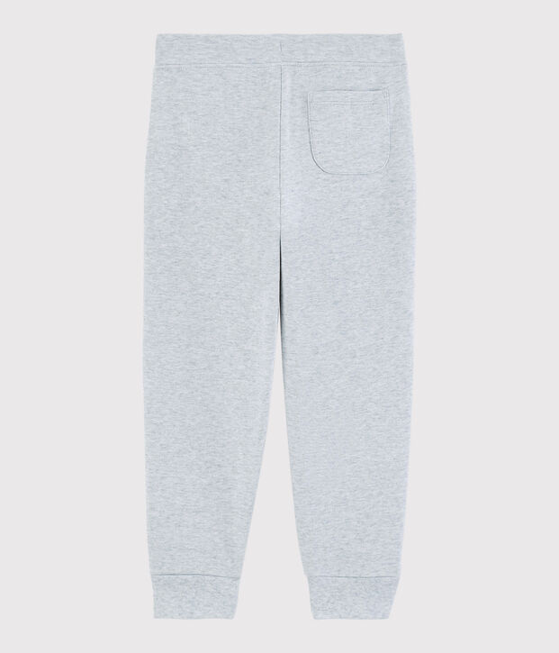 Molton joggingbroek voor jongens grijs
