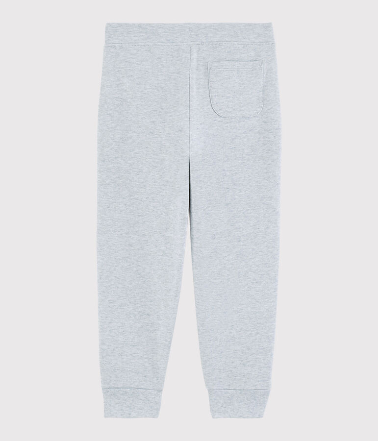 Pantalon de jogging en molleton enfant gar&ccedil;on gris